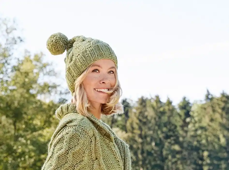 Solange Der Vorrat Reicht Mütze aus LandLust Winterwolle