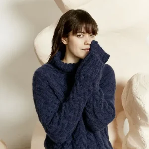 Pullover mit Rollkragen aus Malou Light Preiswert