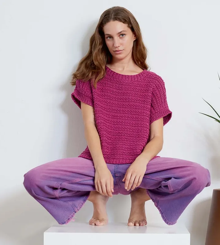 Versand Am Gleichen Tag Kurzarmpullover Annelies aus Amira