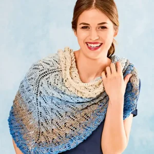 Tuch Schmetterlingszöpfe aus Woolly Hugs Bobbel Cotton Jetzt Kaufen