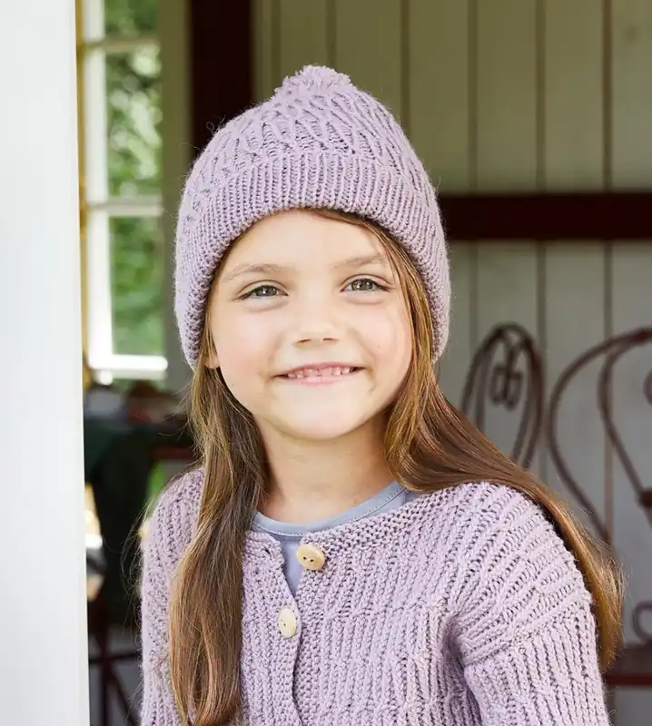 Preis Gesenkt Mütze aus LandLust Alpaka Merino 160