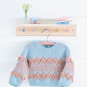 Saisonangebot Pullover Mit Gittermuster aus Summer Softness