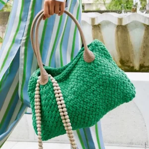 Echt Flechtmustertasche aus The Tube