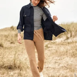 Bestpreis Lounge Pants Mit Strickkordel aus Cool Wool