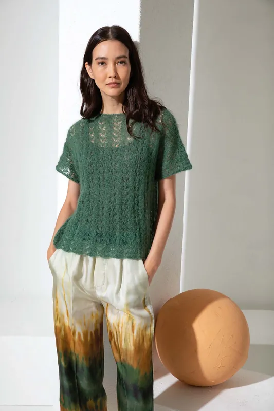 Pullover mit Ajourmuster aus Lace Sale