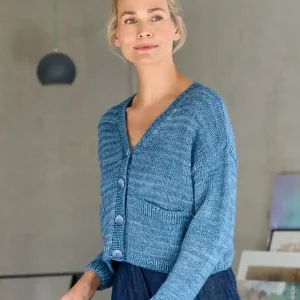 Im Trend Jacke Mit Eingestrickten Taschen aus Brigitte No. 2 Vintage