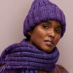 Rippenmütze aus Vintage Superchunky Top-Qualität