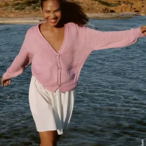 Top-Angebot Jacke Mit Eingestrickten Taschen aus Nastrino