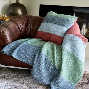 Solange Der Vorrat Reicht Decke Im Perlmuster aus Lucciola