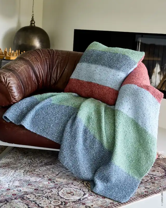 Solange Der Vorrat Reicht Decke Im Perlmuster aus Lucciola