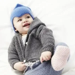 Babymütze aus Lamana Como Nur Heute