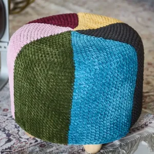 Hockerhusse In Festen Maschen aus The Look Nur Für Kurze Zeit