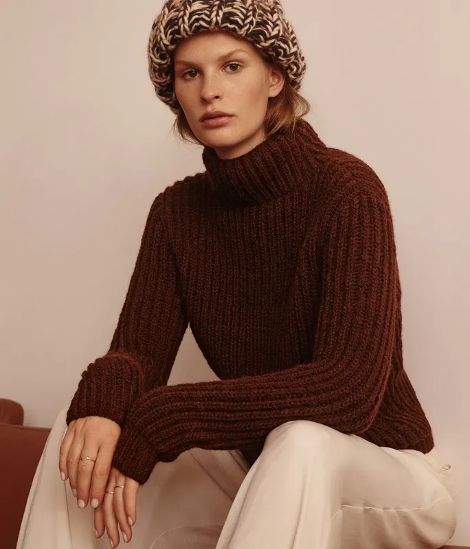 Must-Have Rollkragenpullover aus Alta Moda Alpaca