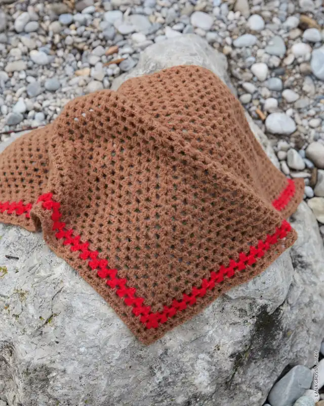 Häkel Dreieckstuch aus Nebbia Weltweiter Versand