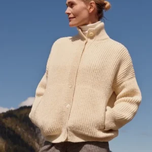 Hochwertig Cardigan aus Alta Moda Alpaca