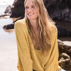 Kimonopulli aus Solo Lino Nur Heute