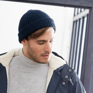 Preisknaller Herrenmütze aus Cool Wool Mélange (We Care)