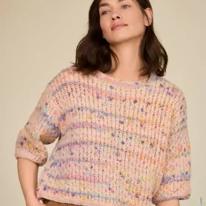 Nur Heute Kurzarm-Pullover aus Cassata