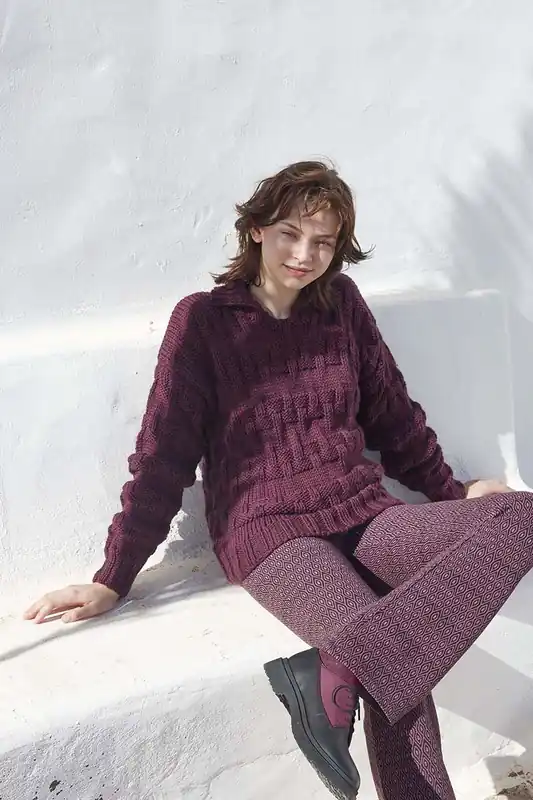 Preiswert Pullover Grape-Kissed aus WOOLADDICTS Glory