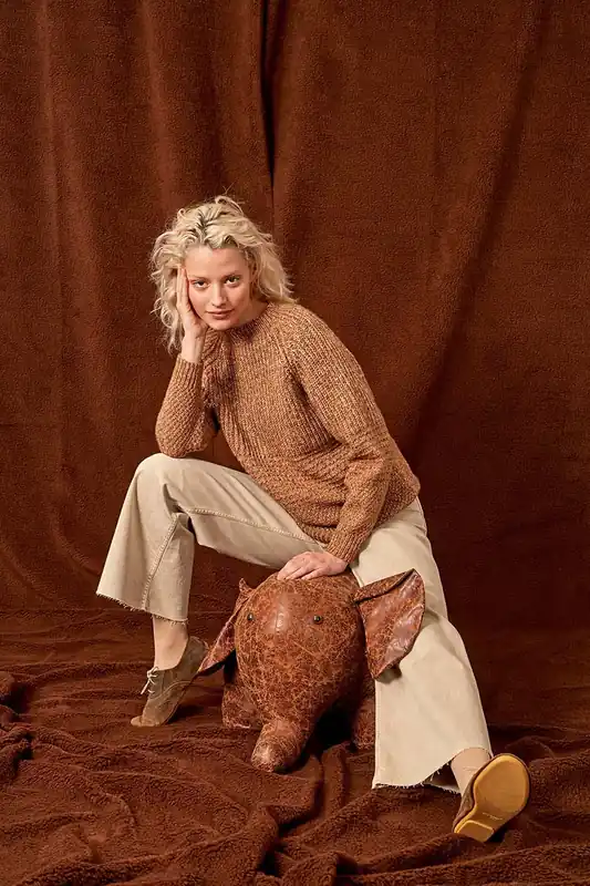 Raglanpullover aus Fortuna Neuheit