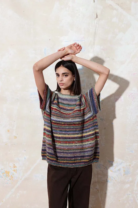 Pullover Top Down Withney aus Magnolia Sofort Bestellen