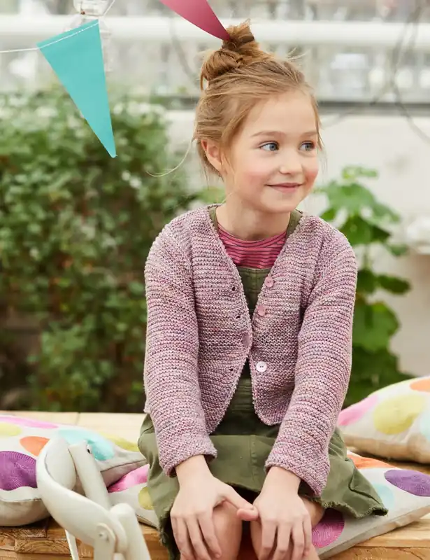 Kinderjacke aus LandLust Sommerseide Direktkauf