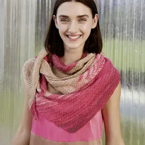 Dreiecktuch asymmetrisch aus Bloom Premium