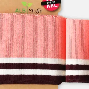 Premium Cuff Me College Lachs Weiß Bordeaux