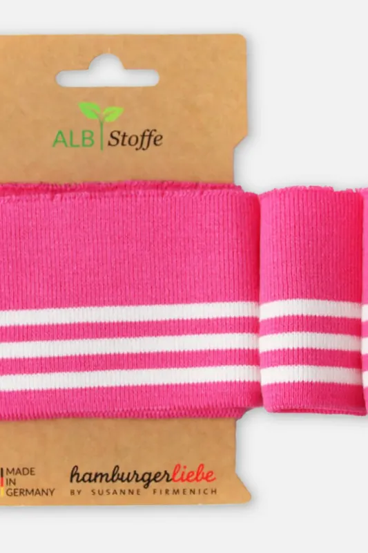 Knallerangebot Cuff Me College Pink Weiß