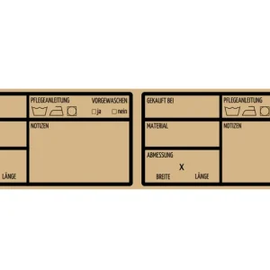 Neuheit Klebeband zur Stoffbeschriftung