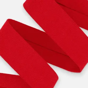 Schrägband Jersey 20mm Rot Meterware Expressversand