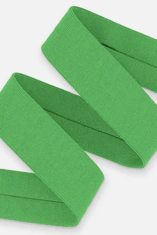 Schrägband Jersey 20mm Grün Meterware Hochwertig