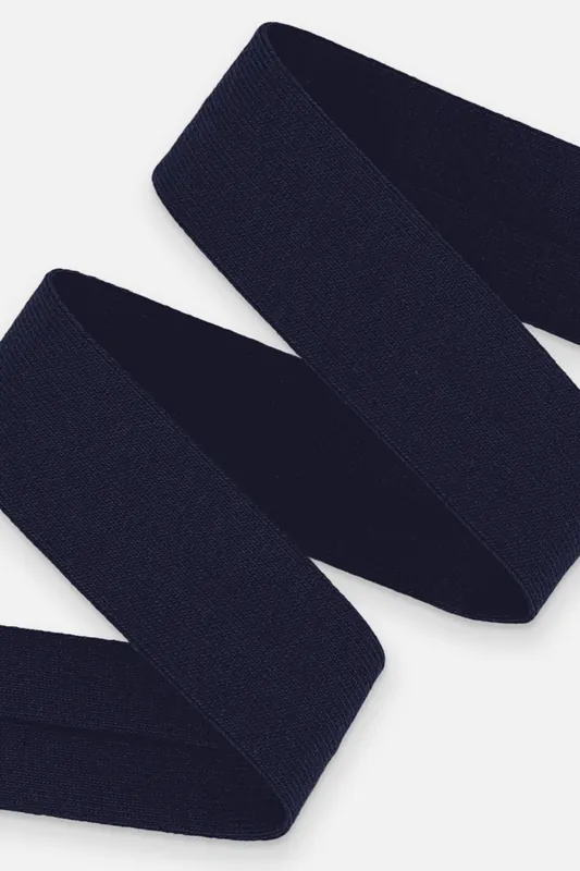 Sofort Bestellen Schrägband Jersey 20mm Marine Meterware