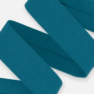 Schrägband Jersey 20mm Petrol Meterware Sichere Zahlung