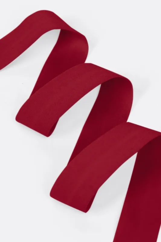 Top-Seller Falzgummi Matt 20mm Rot Meterware