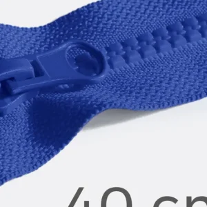 Reißverschluss teilbar 40cm Dunkelblau B16 Top-Qualität