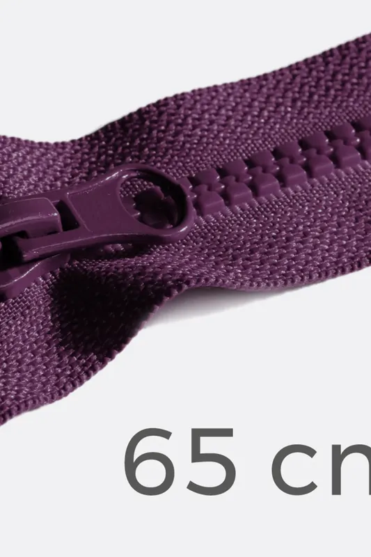 Reißverschluss teilbar 65cm Beere D230 Online Kaufen