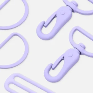 Metall Taschenzubehör-Set 40mm Flieder D268 Top-Preis