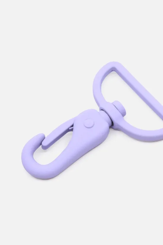 Metall Taschenkarabiner 40mm Flieder D268 Direktkauf