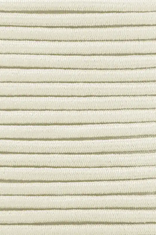 Meistverkauft Gummikordel 2mm Länge 5m Milchweiß D99