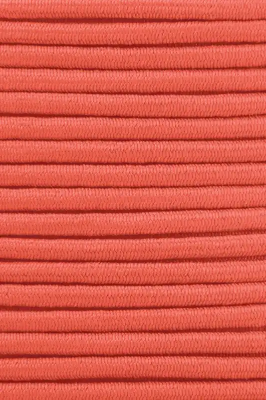 Gummikordel 2mm Länge 5m Koralle D816 Meistverkauft