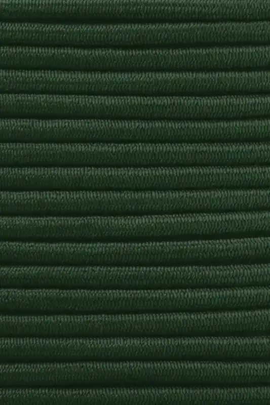 Neue Ware Gummikordel 2mm Länge 5m Dunkelgrün D190