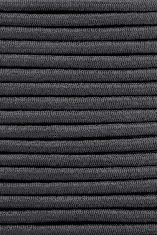 Gummikordel 2mm Länge 5m Dunkelgrau D306 Kostenfreie Lieferung