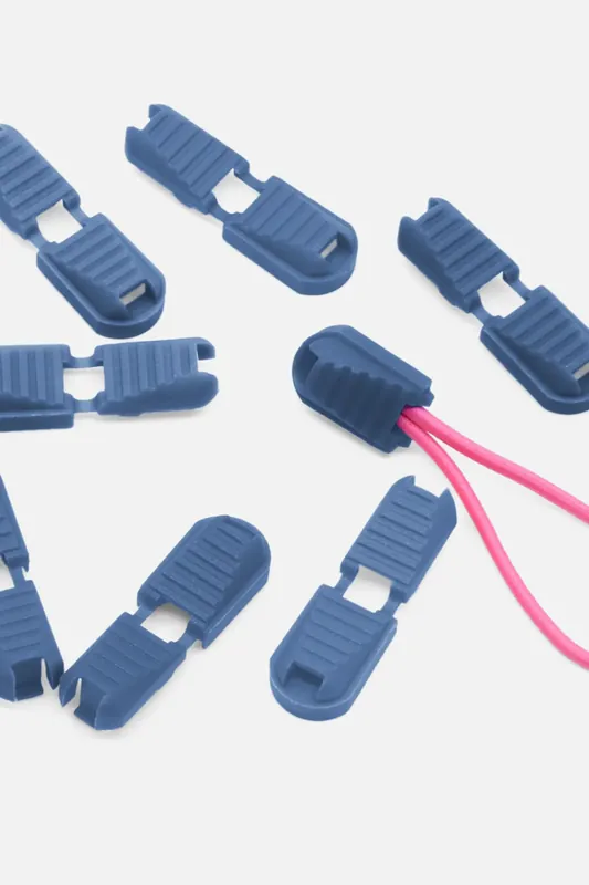 Kordelenden klappbar Jeansblau D240 10Stück Direktkauf