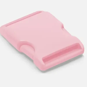 Limited Edition Steckschnalle Kunststoff 38mm Kräftiges Rosa B57 4Stück