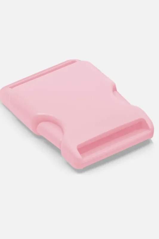 Limited Edition Steckschnalle Kunststoff 38mm Kräftiges Rosa B57 4Stück