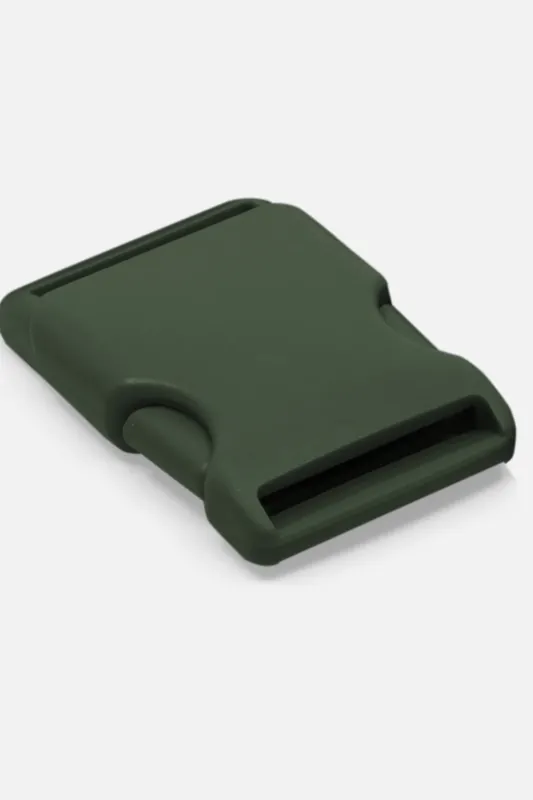 Steckschnalle Kunststoff 38mm Dunkelgrün D190 4Stück Bestseller