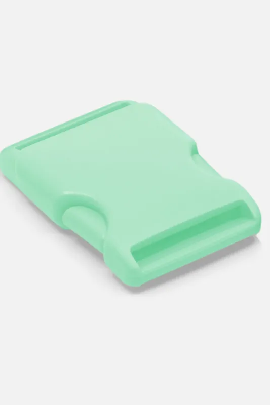 Preisreduziert Steckschnalle Kunststoff 38mm Mint D871 4Stück