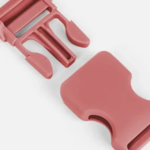 Steckschnalle Kunststoff 25mm Altrosa D213 4Stück Schneller Versand