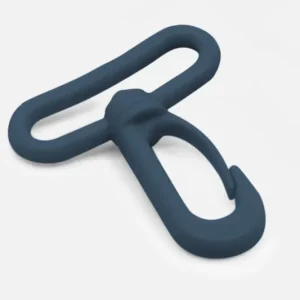 Karabiner Kunststoff 38mm Petrol D103 4Stück Top-Qualität